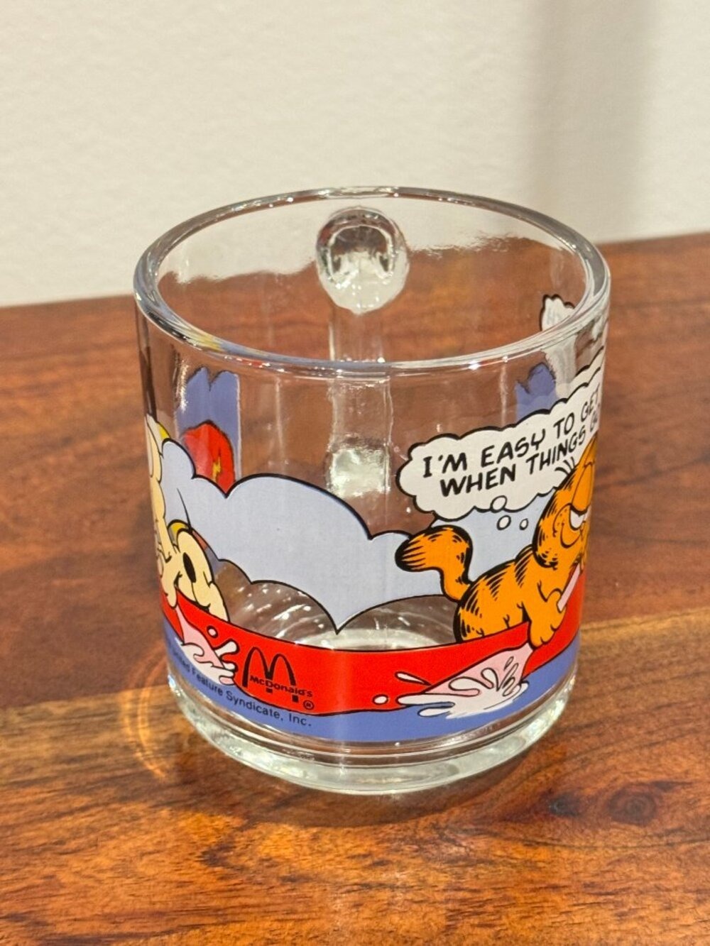 Vintage 1978 McDonald’s Garfield Glass Mugs Set of 4 in Excellent Condition - Picture 10 of 16